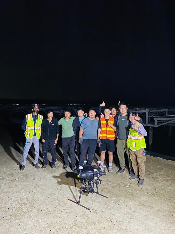 Floating Solar Farm Inspection